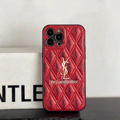 Retro Full Pattern Letters Case