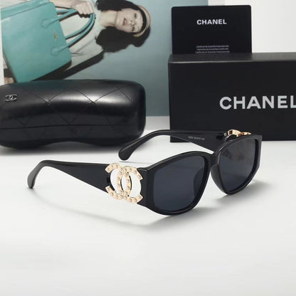 Women's Pearl Metal Logo Sunglasses