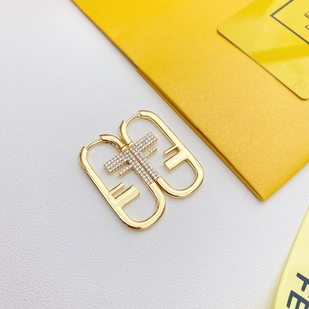 O'LOCK Gold Earrings