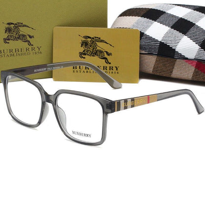 Unisex Retro Square Plaid Glasses