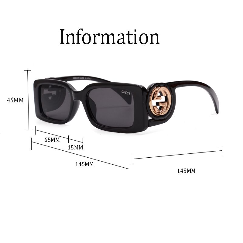 Fashion Unisex G Metal Sunglasses