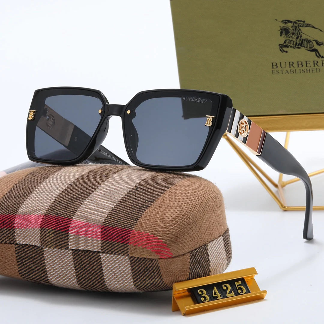 4 color simple TB letter stripe polarized sunglasses