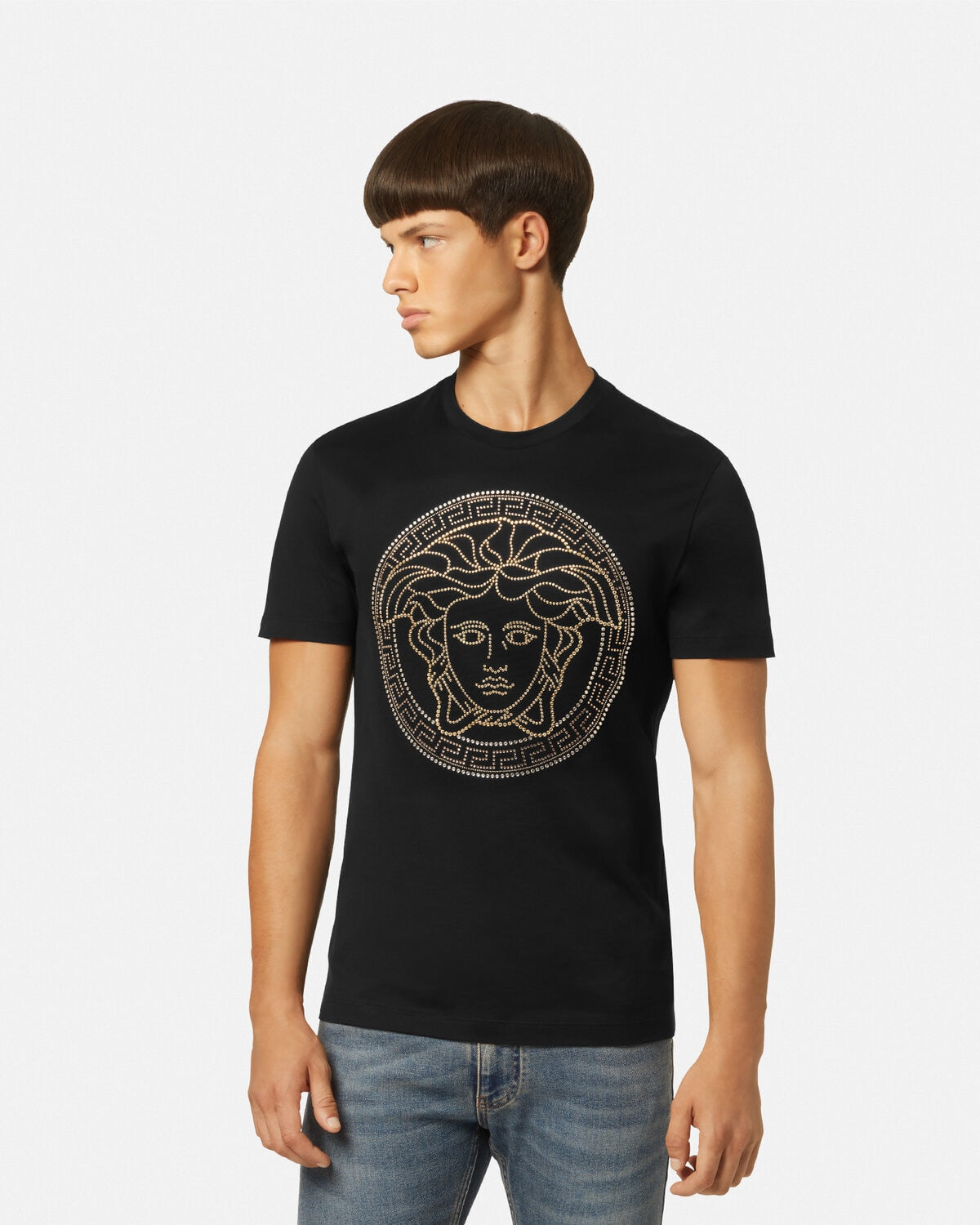 Classic Golden Print T Shirt