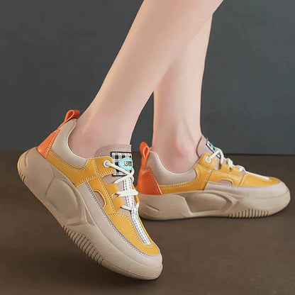 Women's Colorblock Thick Sole Walking Shoes【Last Day 49% Off 】