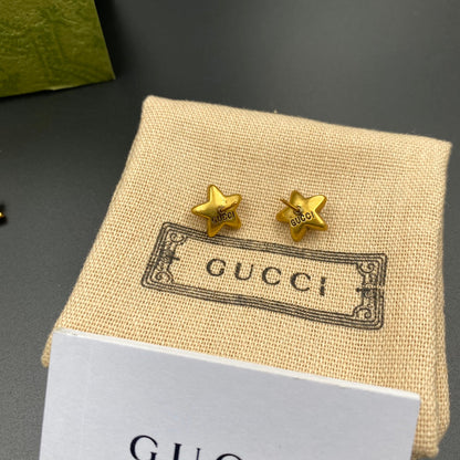 Lucky Stars Letters Earrings