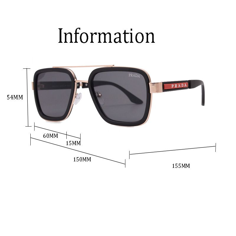 Fashion Unisex Cool Metal Sunglasses