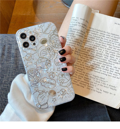 Cute shell pattern cartoon case