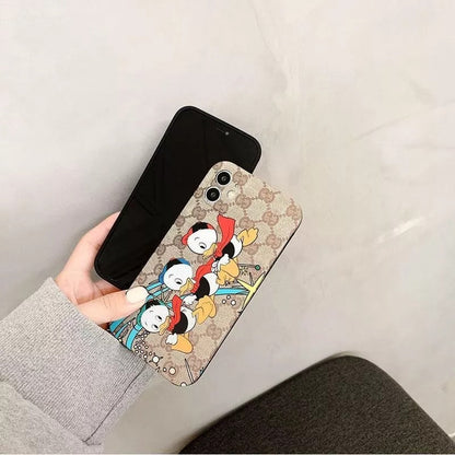 Cute Classic Print Duck Case