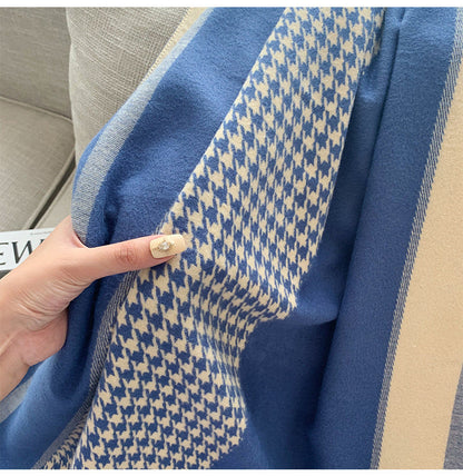 Cashmere warm thickened shawl scarf