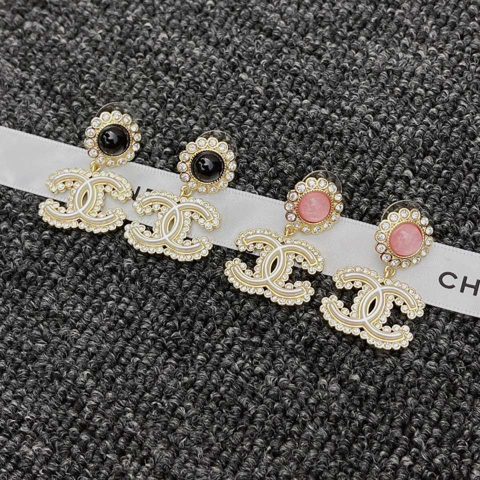 Flower Crystal Diamond Earrings