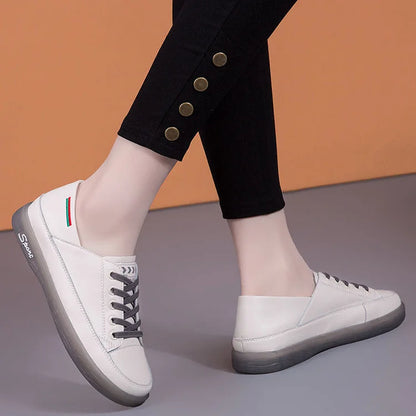 Non-Slip Ankle ProtectionSuper Soft Leather Casual Shoes