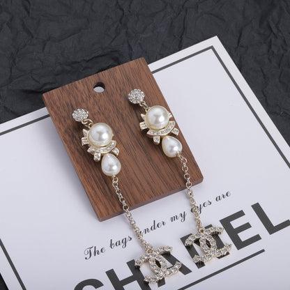 Trendy Vintage Pearl Drop Earrings