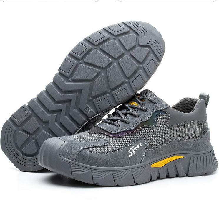 2023 Anti-smashing and anti-puncture steel toe work shoes