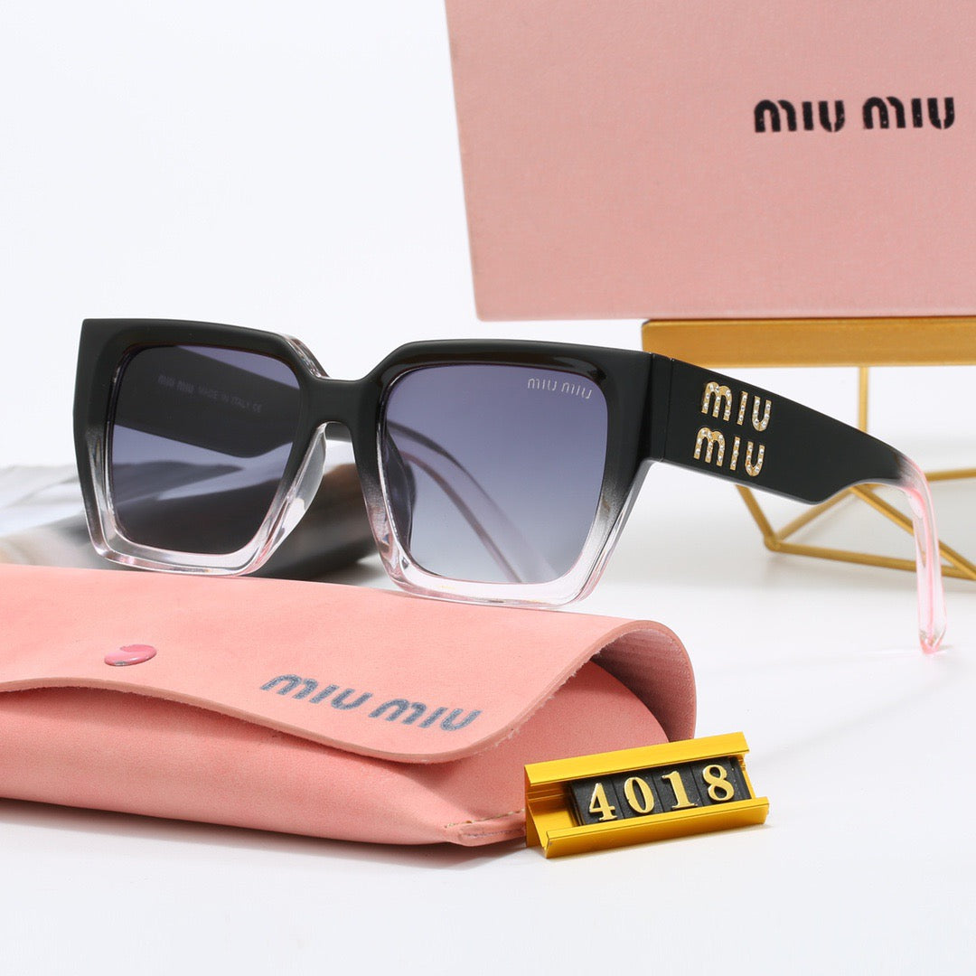 Luxury square frame universal sunglasses