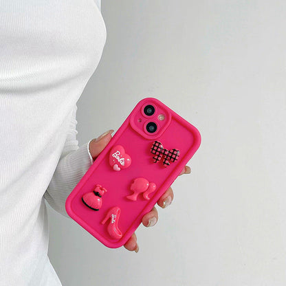 3D Cartoon Girl Case