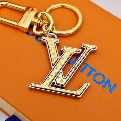 Premium Monogram Letter Keychain