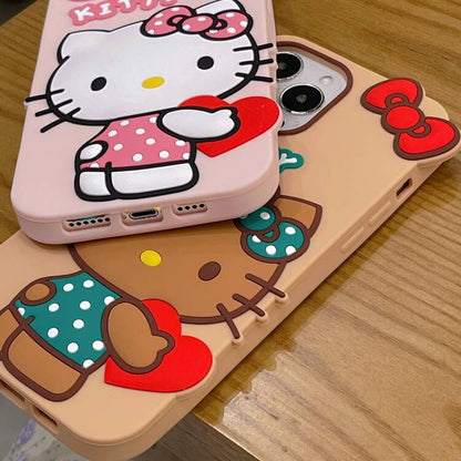 3 Color Cute 3D card  case