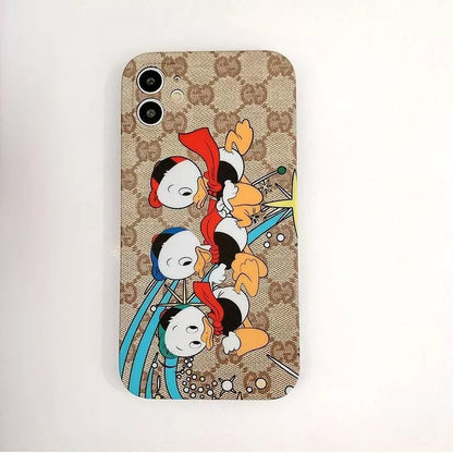 Cute Classic Print Duck Case