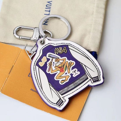 Baseball Jacket Pendant Keychain