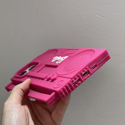 Y2K Pink Radio Silicone Case