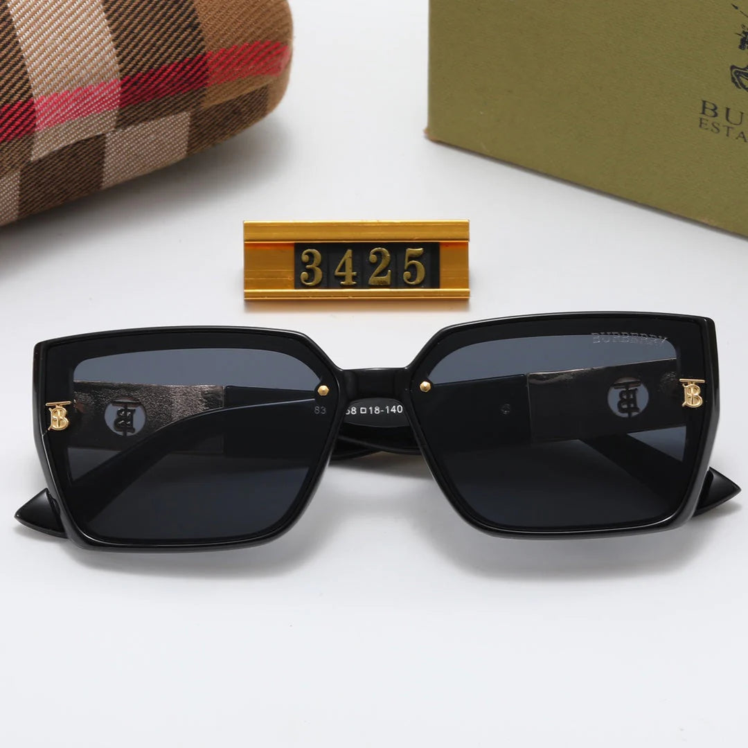 4 color simple TB letter stripe polarized sunglasses