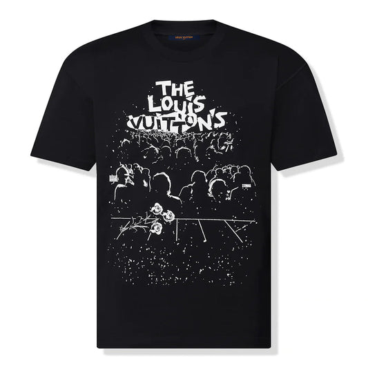 CONCERT Print Black T SHIRT