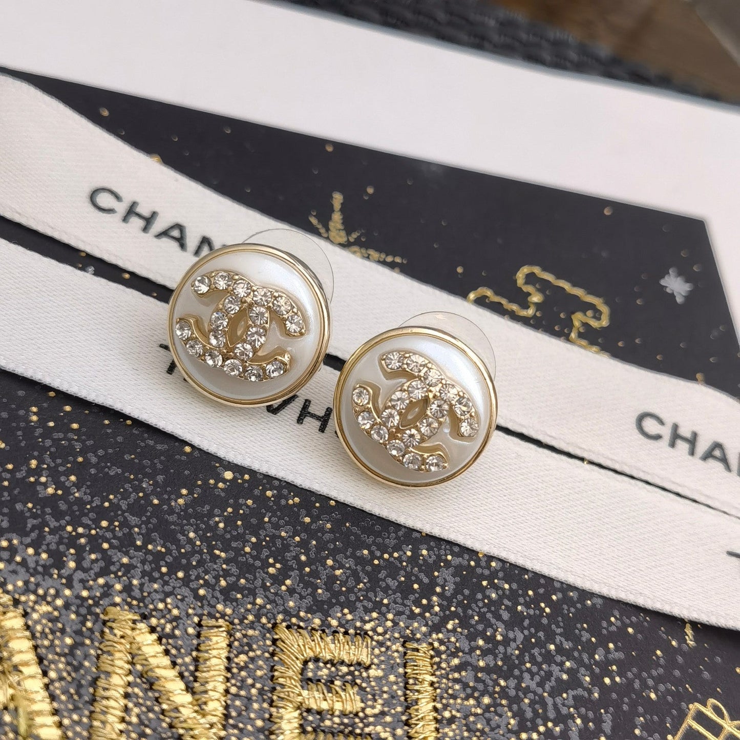 3-Color Elegant Round Stud Earrings