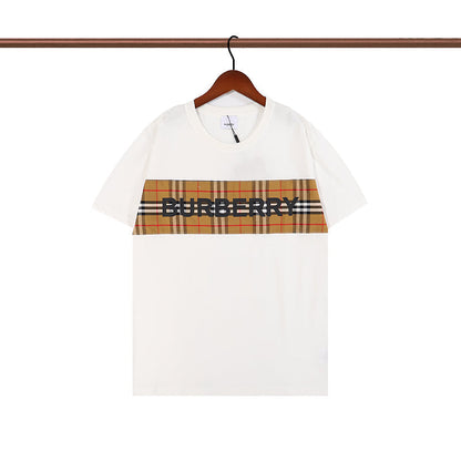 Classic check print T-shirt