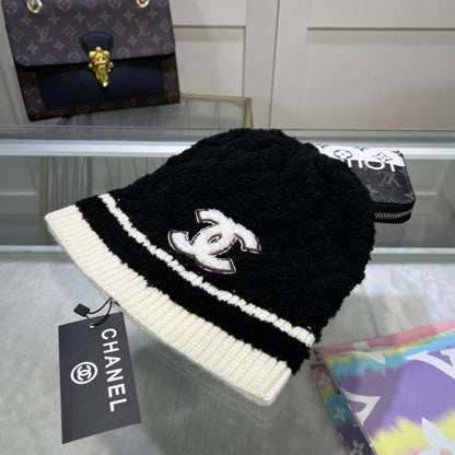 Thickened Coral Fleece Knitted Hat