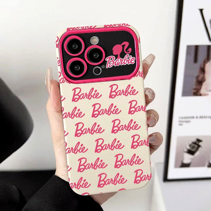 Cute Pink Letter Case