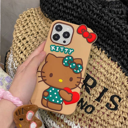 3 Color Cute 3D card  case