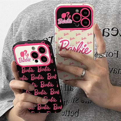 Cute Pink Letter Case