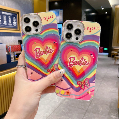 Cartoon Colorful Heart Case