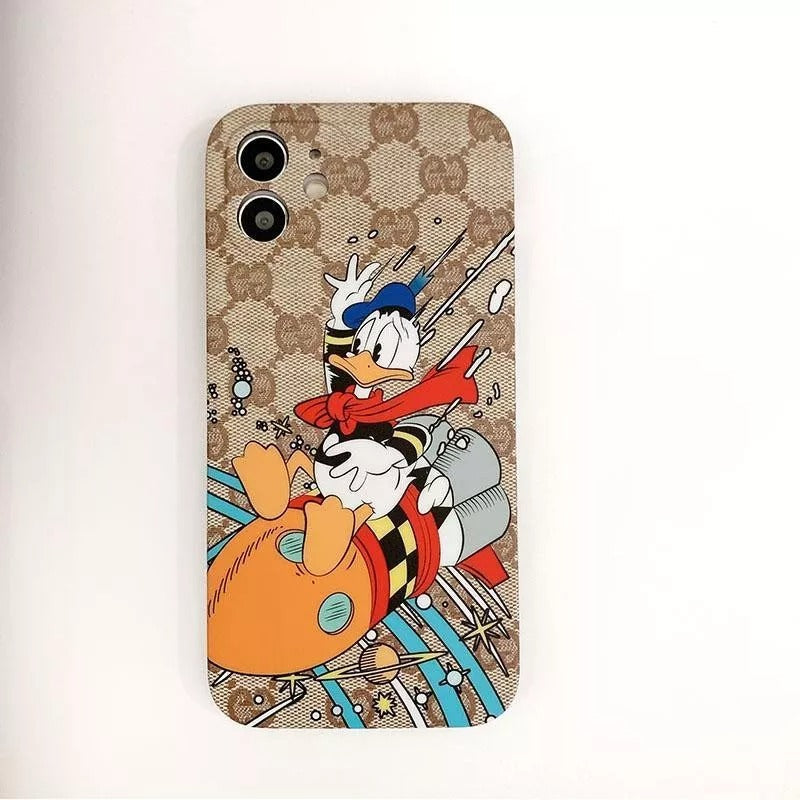 Cute Classic Print Duck Case