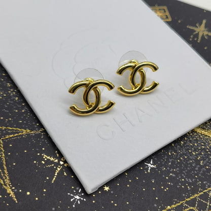 Golden Double C Earrings