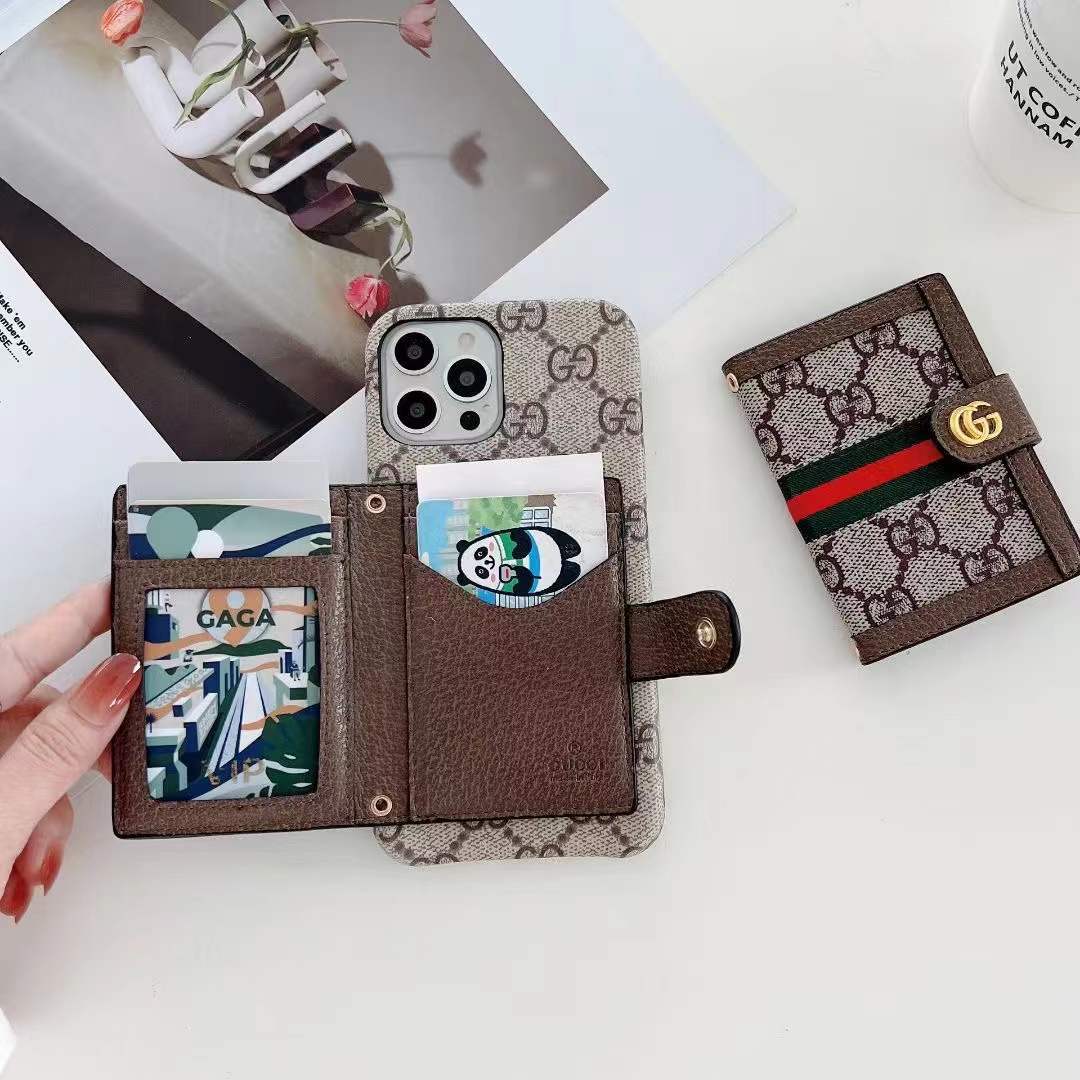 card holder multi-layer leather case