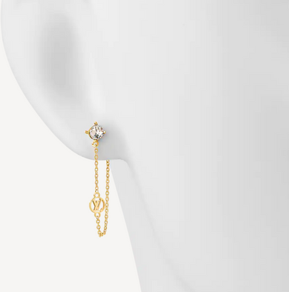 Petit Asymmetric Chain Earrings