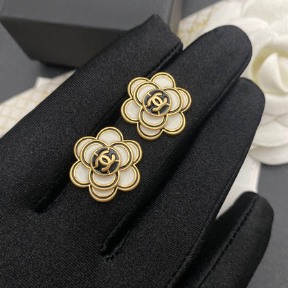 Camellia Stud Earrings