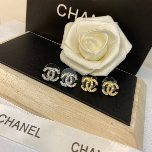 Classic Diamond Ear Studs