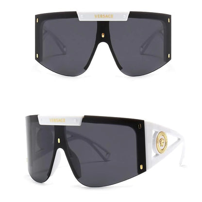 7 Colors One-piece Oversized Frame One-piece Retro Modern Charm Sunglasses