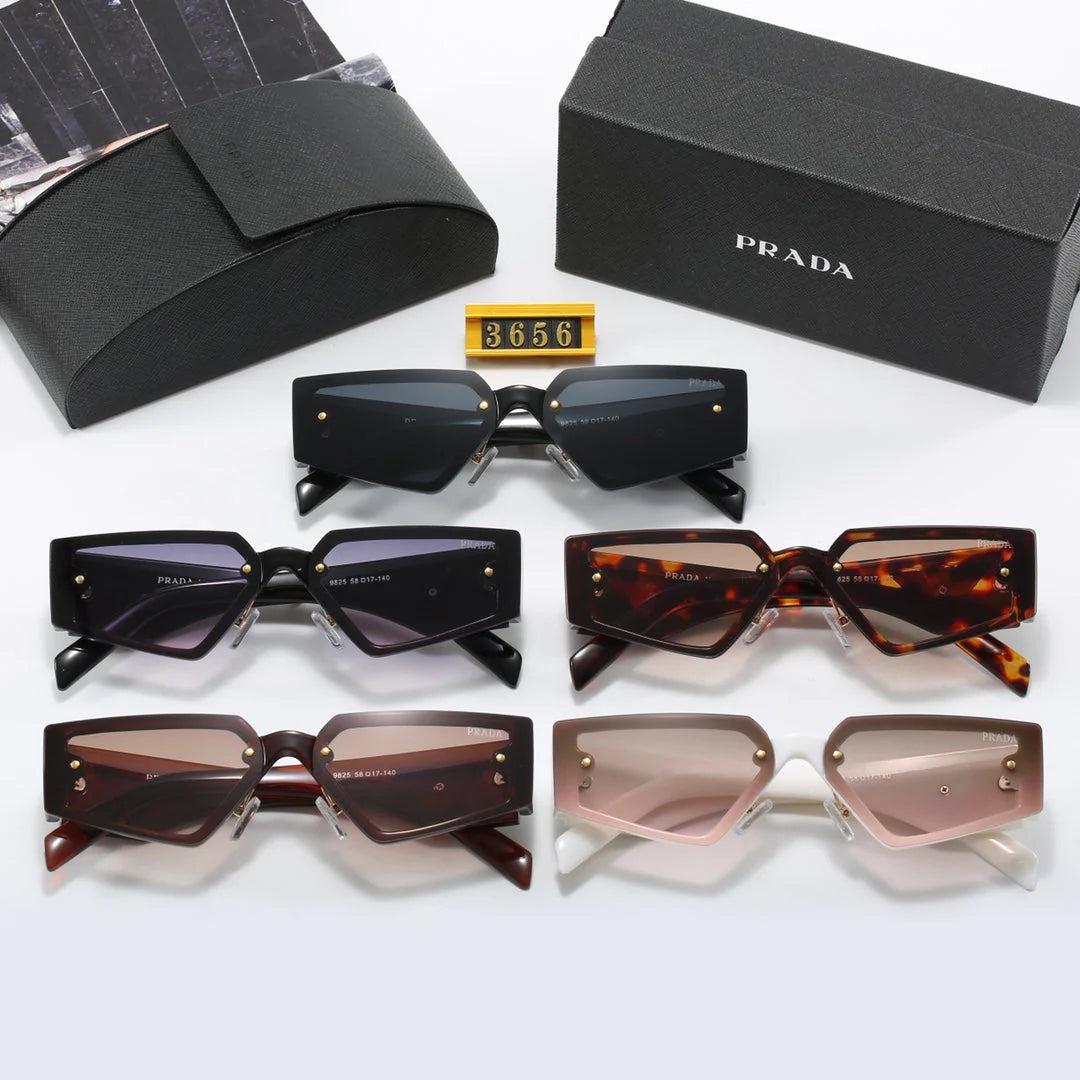 5-color fashionable PA triangle polarized sunglasses