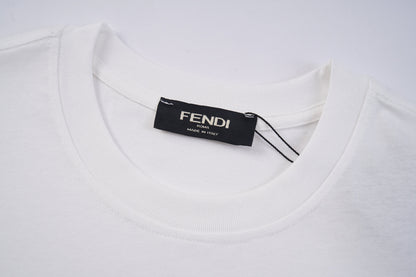 Simple letter F print T-shirt