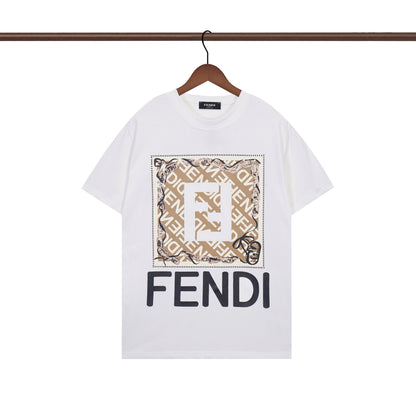 Simple letter F print T-shirt