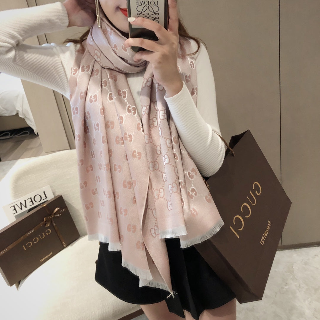 Premium Tencel Cotton Jacquard Scarf