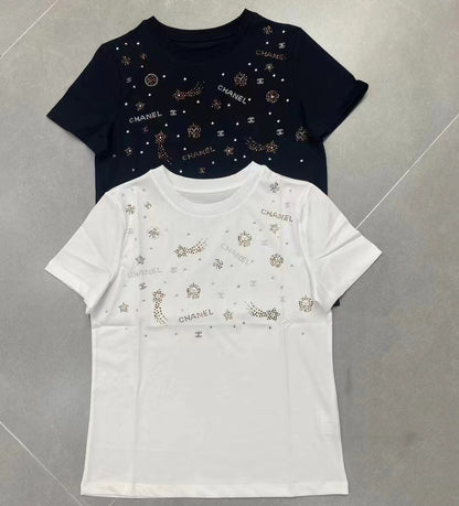 Rhinestone T-sleeves