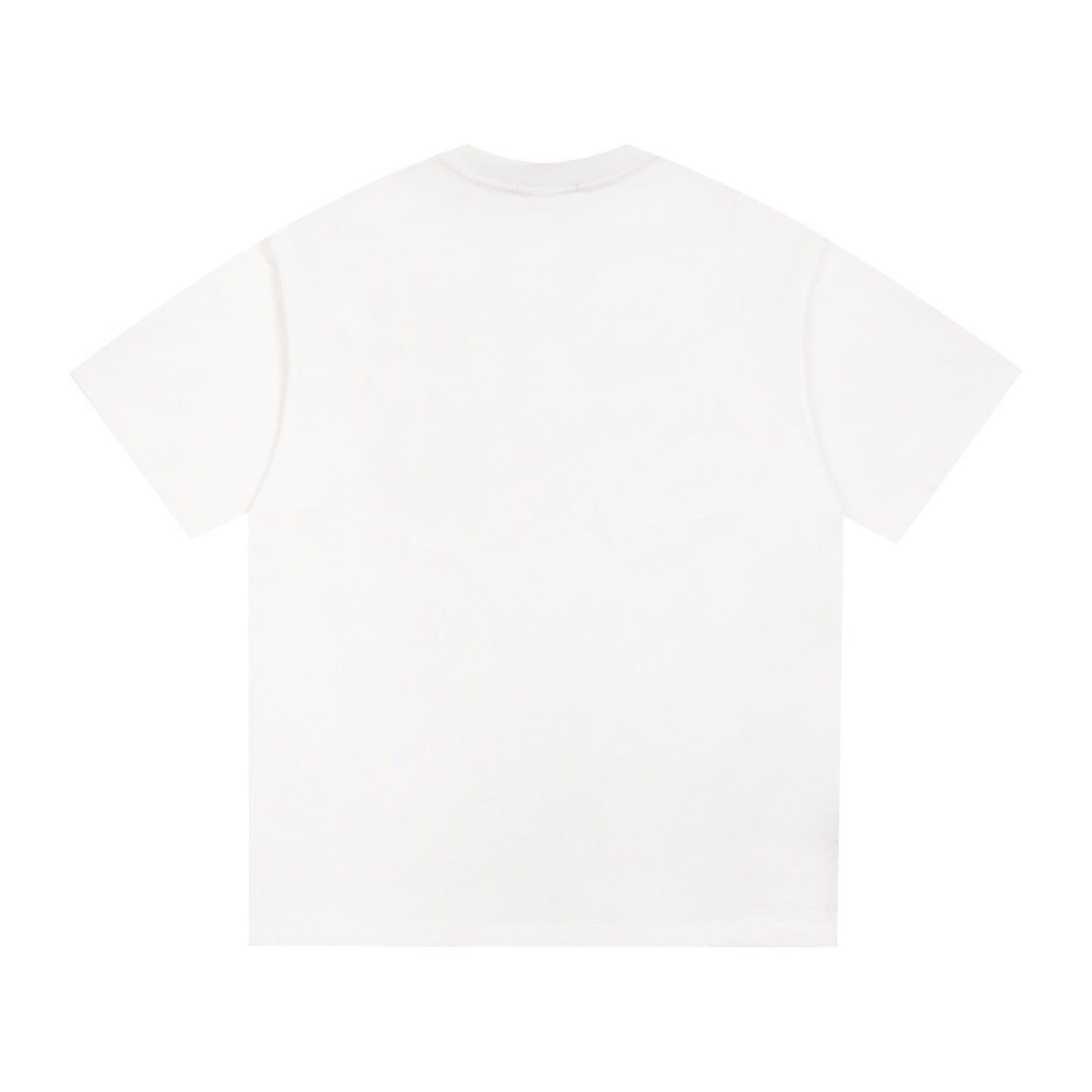 Simple large logo print T-shirt