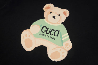 Cute Bear Print T-Shirt