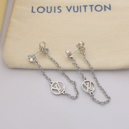 Petit Asymmetric Chain Earrings