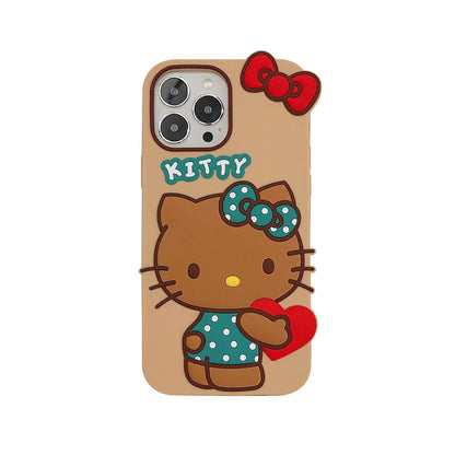 3 Color Cute 3D card  case