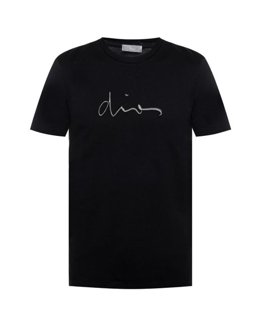 Classic Print Black T-shirt